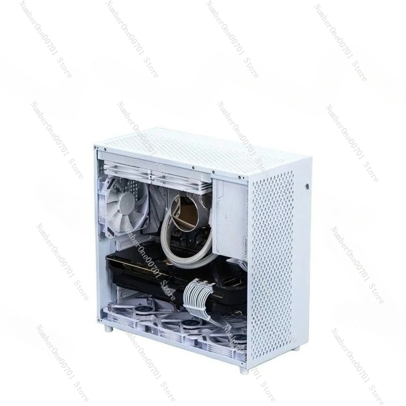 Atx Power Supply - ALBOX อลูมิเนียมขนาดเล็ก รุ่น P100 มินิพาวเวอร์ซัพพลายแบบพกพาสำหรับเมนบอร์ด ATX,