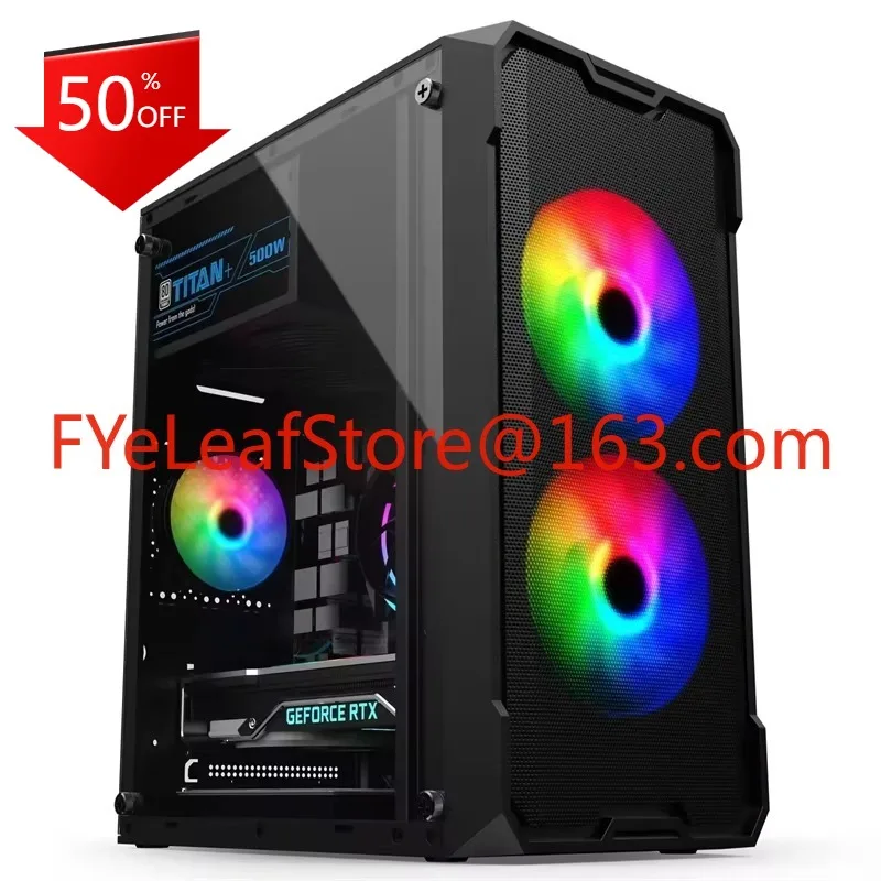 Pc Gaming Prebuilt - i3 6100 full gaming pc คอมพิวเตอร์ที่กําหนดเองชุดอุปกรณ์เดสก์ท็อปที่สร้างไว้ล่วงหน้าขายส่งสร้าง