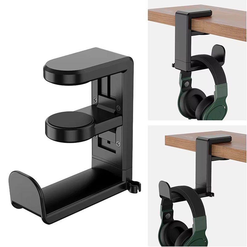 Headset Stand - ที่วางหูฟังสำหรับเล่นเกมแบบสากล ที่แขวนหูฟัง ที่เก็บหูฟัง ปรับได้ 360 องศา