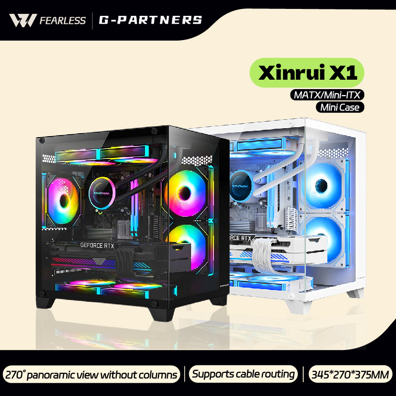 Pc Gaming Dell - เคสคอมพิวเตอร์ G-PARTNERS Xinrui X1 MATX Mini-ITX