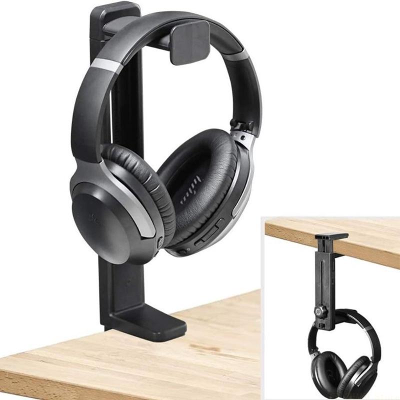 Headset Stand - E56B ที่วางหูฟังแบบตั้งโต๊ะปรับหมุนได้ประหยัดพื้นที่ทนทานสำหรับชุดหูฟังสำหรับเล่นเกมคุณสมบัติขยายได้