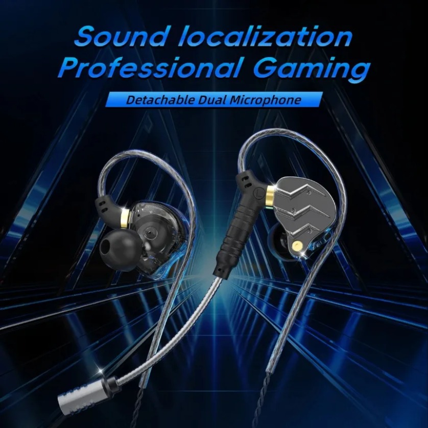 หูฟังพร้อมไมโครโฟนแบบมีสายสำหร - Pc Gaming Earphones บทวิจารณ์และราคา