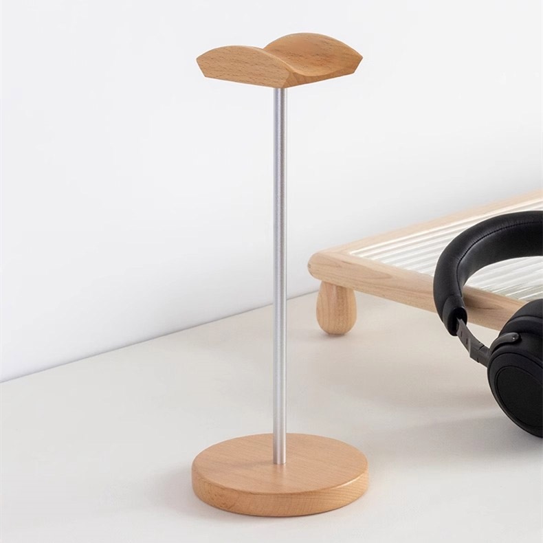 ขาตั้งหูฟังไม้แบล็ควอลนัทและอะ - Headset Stand บทวิจารณ์และราคา