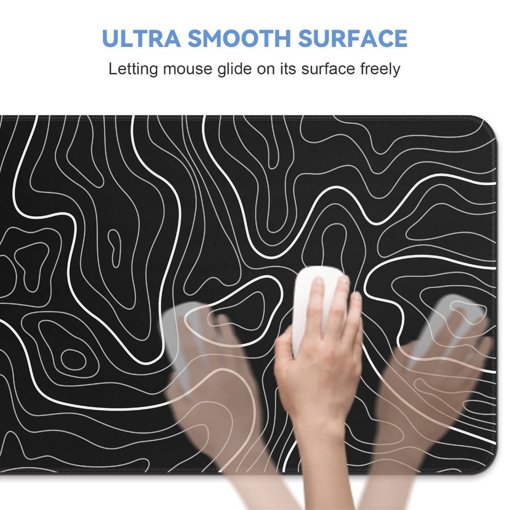 แผ่นรองเมาส์สำหรับเล่นเกมระดับ - Gaming Desk Mat บทวิจารณ์และราคา