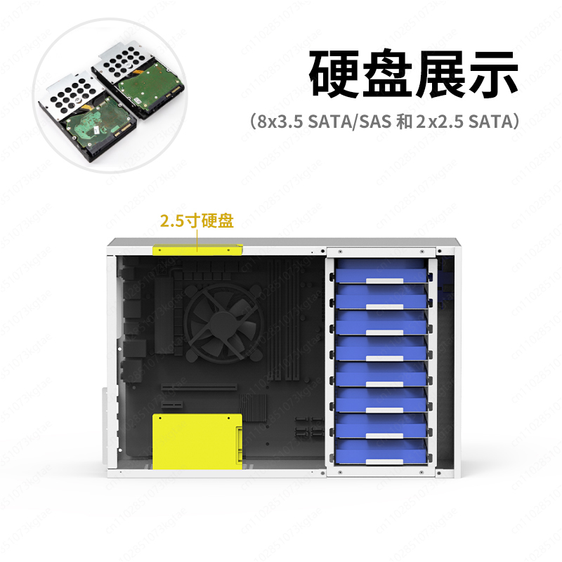 เคส NAS 8 ช่อง รุ่น B8 รองรับเ - Atx Power Supply บทวิจารณ์และราคา