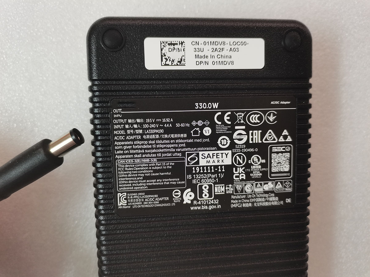 อะแดปเตอร์ AC ของแท้ 330W 19.5 - Pc Gaming Dell บทวิจารณ์และราคา