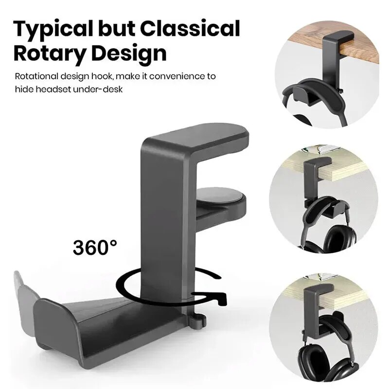 ที่ยึดหูฟังแบบหนีบโต๊ะ ไม่ต้อง - Headset Stand บทวิจารณ์และราคา