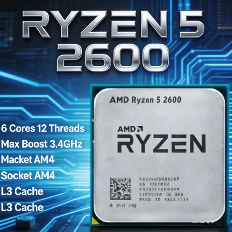 เอเอ็มดี ไรเซน 5 2600 โปรเซสเซ - Pc Gaming Entry Level บทวิจารณ์และราคา