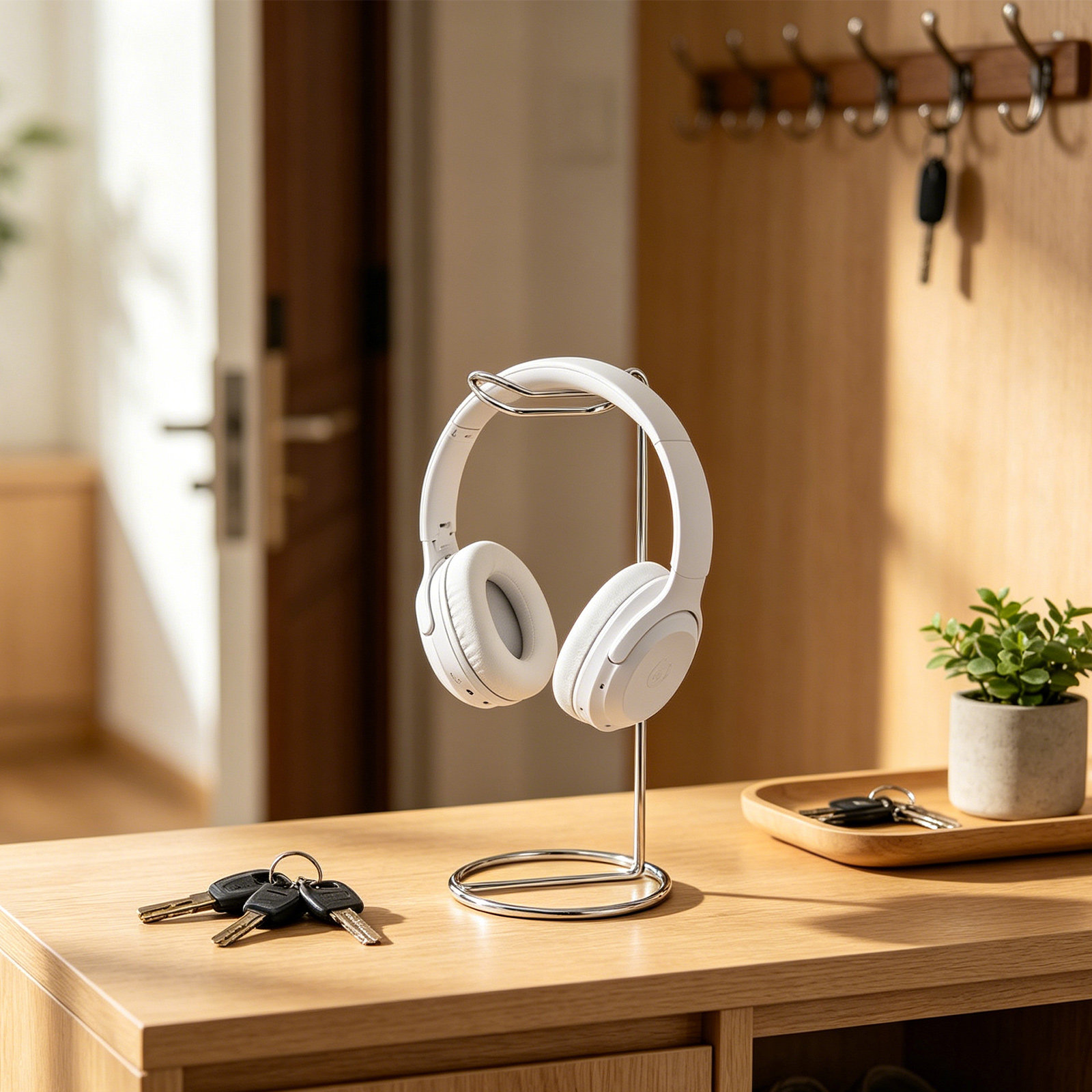 ขาตั้งหูฟังแบบตั้งโต๊ะ วัสดุโล - Headset Stand บทวิจารณ์และราคา