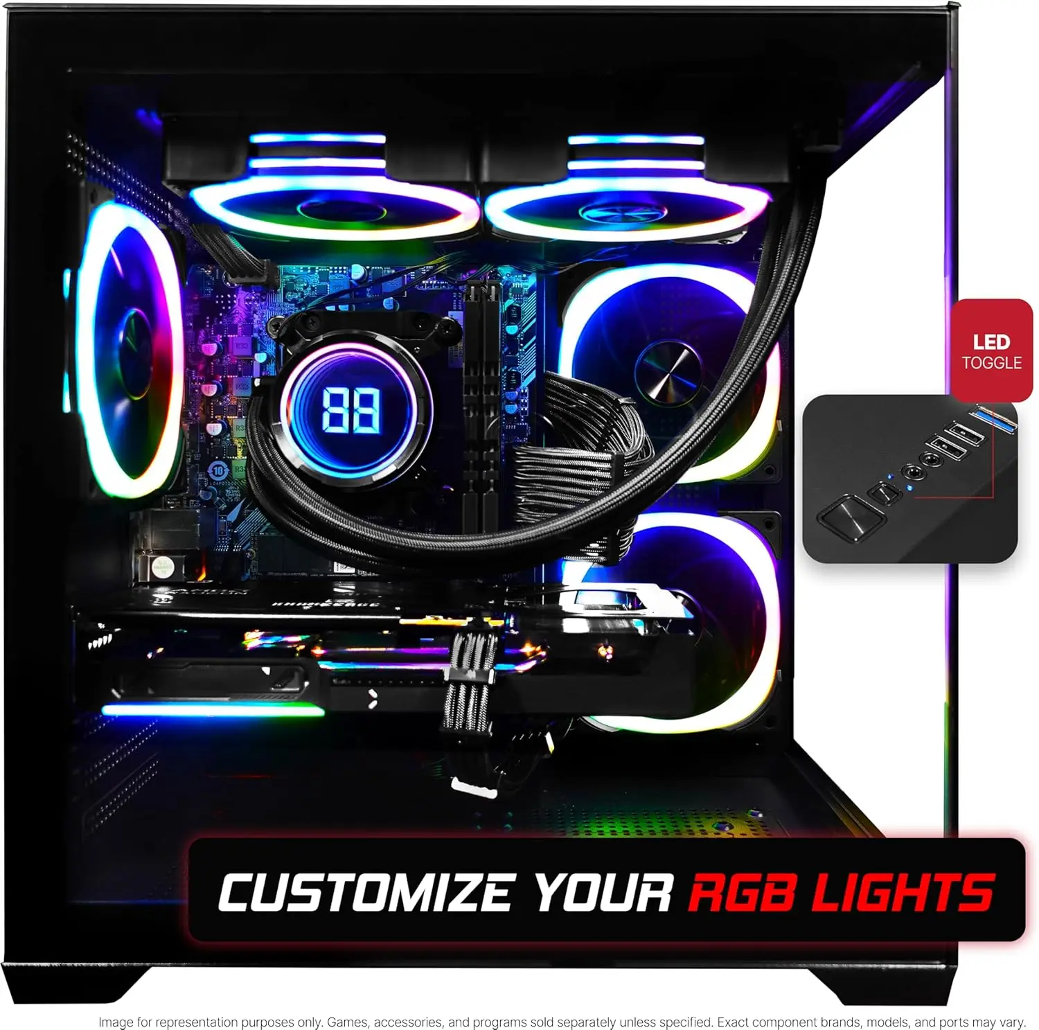 ชุดคอมพิวเตอร์เกมมิ่งสำเร็จรูป - Pc Gaming Prebuilt บทวิจารณ์และราคา