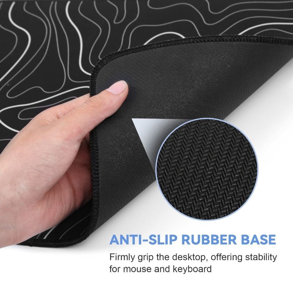 แผ่นรองเมาส์สำหรับเล่นเกมระดับ - Gaming Desk Mat บทวิจารณ์และราคา