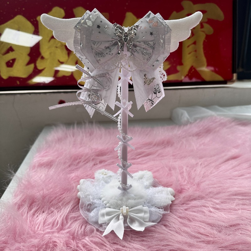 ขาตั้งหูฟังน่ารัก สีชมพูแบบกำห - Headset Stand บทวิจารณ์และราคา