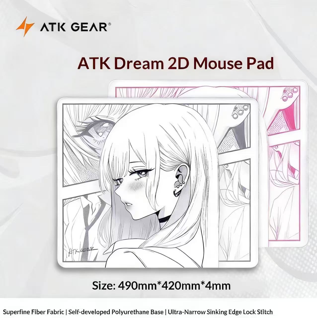 แผ่นรองเมาส์ ATK Dream Anime ข - Fps Gaming Mouse บทวิจารณ์และราคา