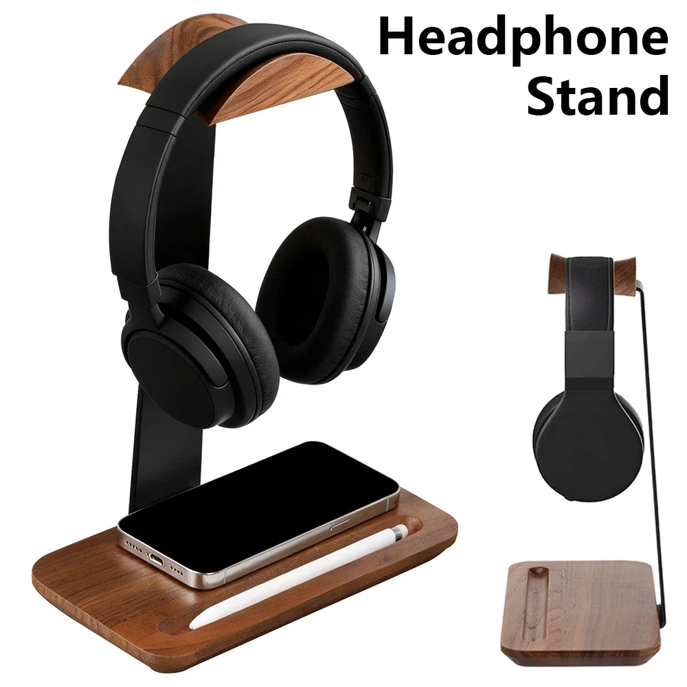 ขาตั้งหูฟังไม้เอนกประสงค์พร้อม - Headset Stand บทวิจารณ์และราคา