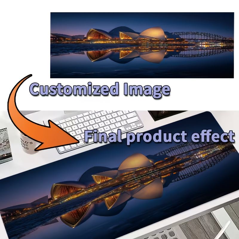 แผ่นรองเมาส์ดีไซน์เฉพาะตัว แผ่ - Gaming Desk Mat บทวิจารณ์และราคา