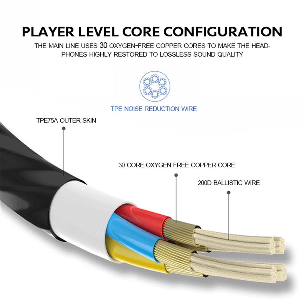 หูฟังแบบมีสายขนาด 3.5 มม. หูฟั - Pc Gaming Earphones บทวิจารณ์และราคา