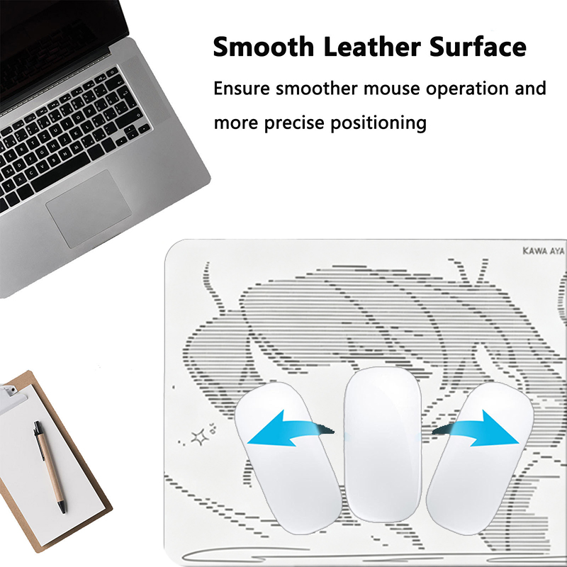 แผ่นรองเมาส์หนังลายการ์ตูนอนิเ - Gaming Desk Mat บทวิจารณ์และราคา
