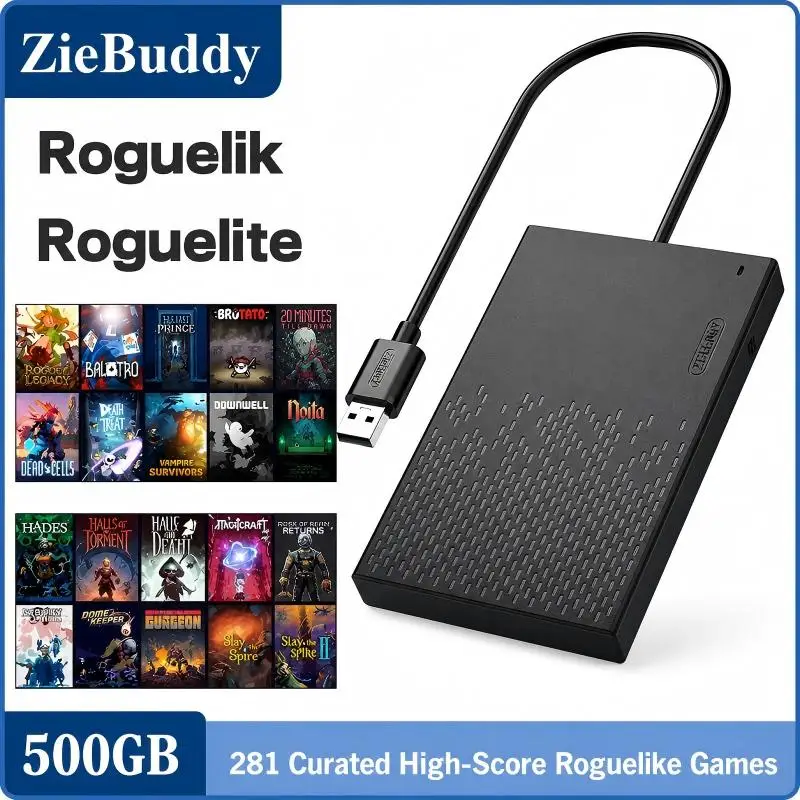 ZieBuddy ฮาร์ดไดรฟ์เกมแบบเสียบ - Pc Gaming Download บทวิจารณ์และราคา